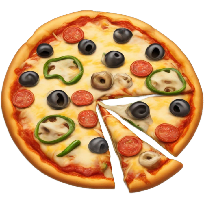 Smelly pizza emoji
