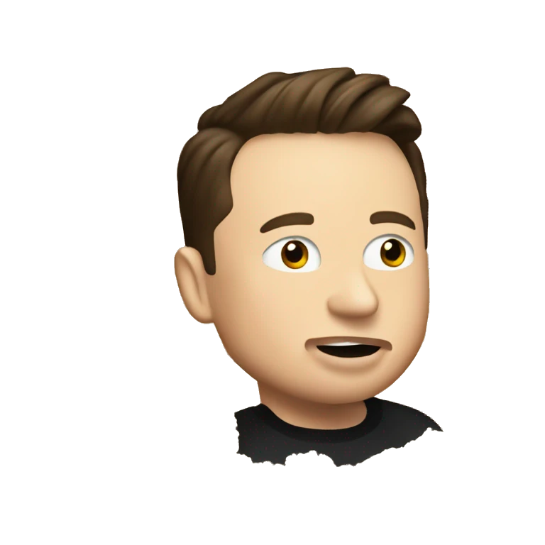 Elon musk eating couscous emoji