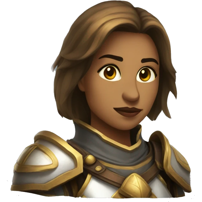 women paladin wow with T2 emoji