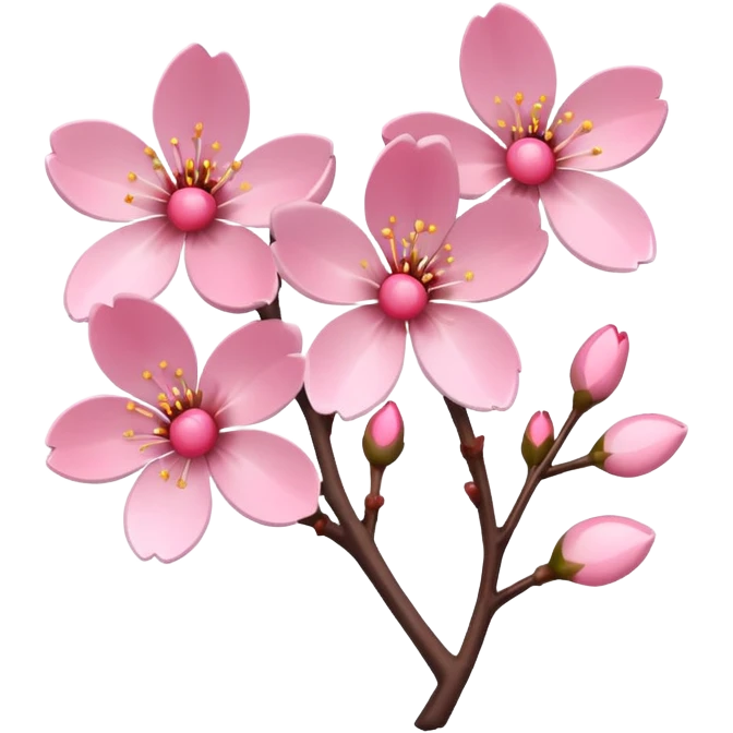 Cherry blossom  emoji
