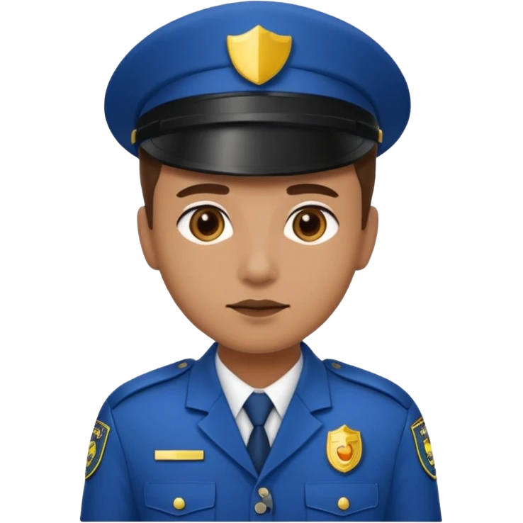 security uniform emoji