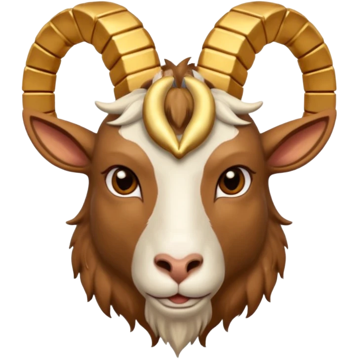 Una cabra macho con flow de rapero  emoji
