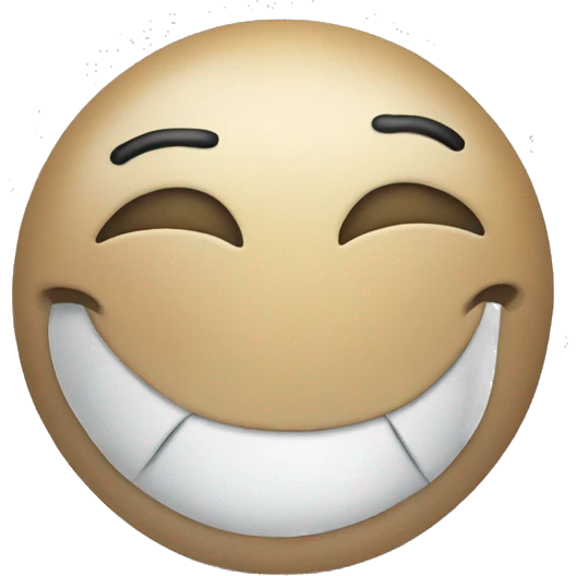 Smiley inflated emoji