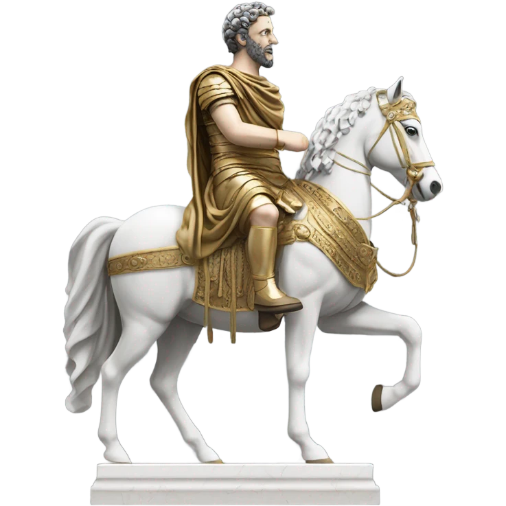 statue of Marcus Aurelius emoji