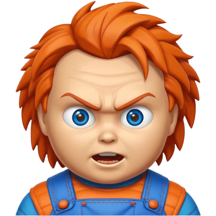 Un emojin de chuky emoji