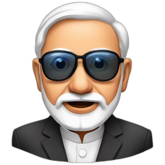 Pm modi as hacker emoji
