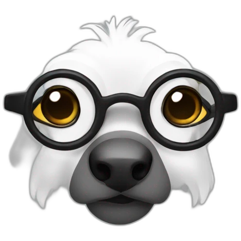 Un guineo con lentes oscuros emoji