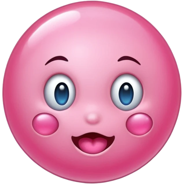 Burbuja de chicle rosado  emoji