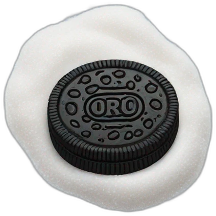 Oreo with salt emoji
