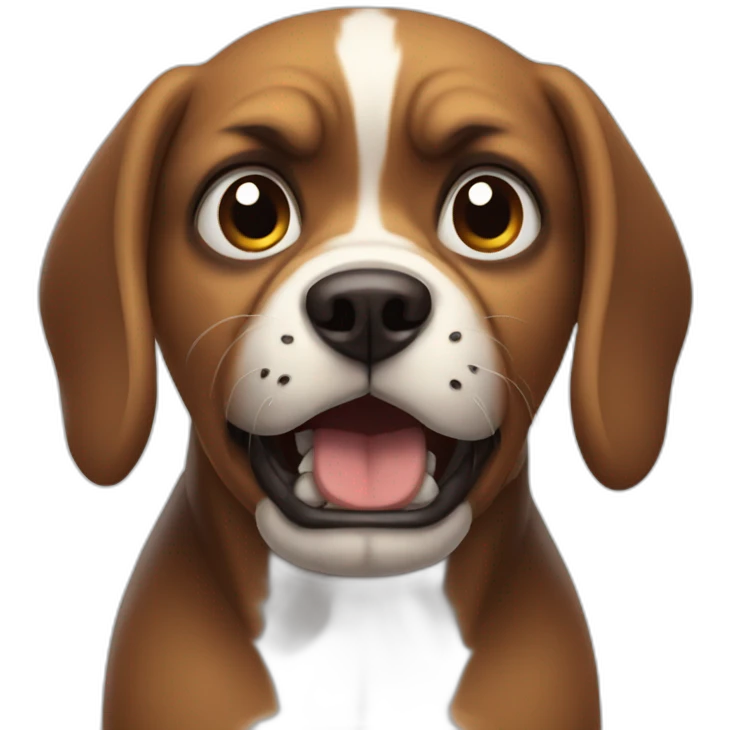angry-dog emoji