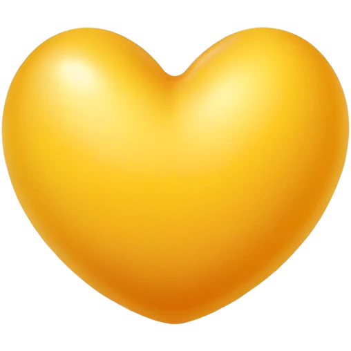 Œuf cœur d’or emoji