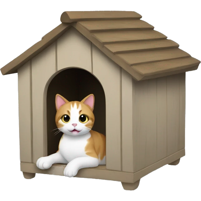 Cat kennel  emoji
