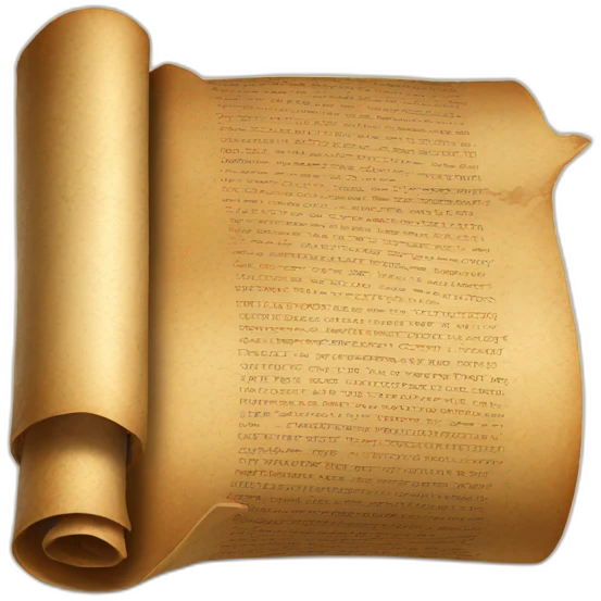 unrolled ancient scroll emoji