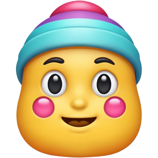 ganchito aesthetic de colores emoji