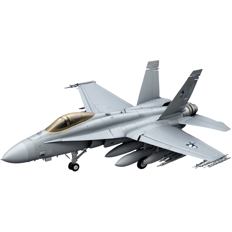 F/A-18 Hornet - McDonnell Douglas (Grey) emoji