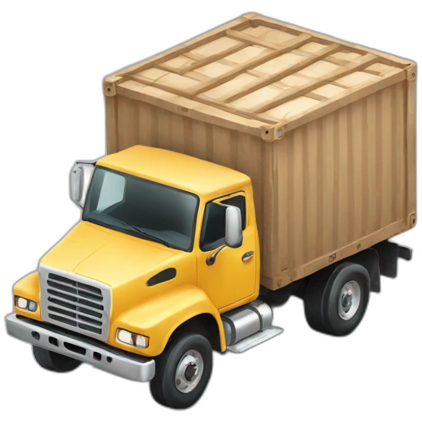 cargo truck emoji