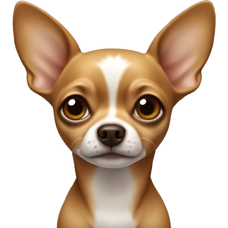 Chihuahua brown emoji