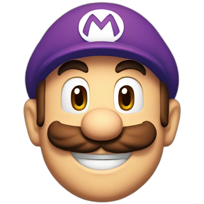 Mario smile emoji