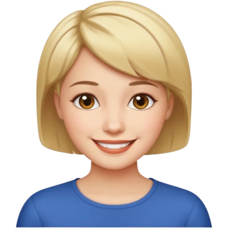 female short hair  emoji