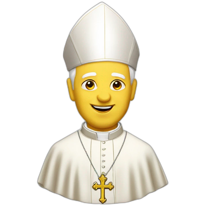 the pope emoji