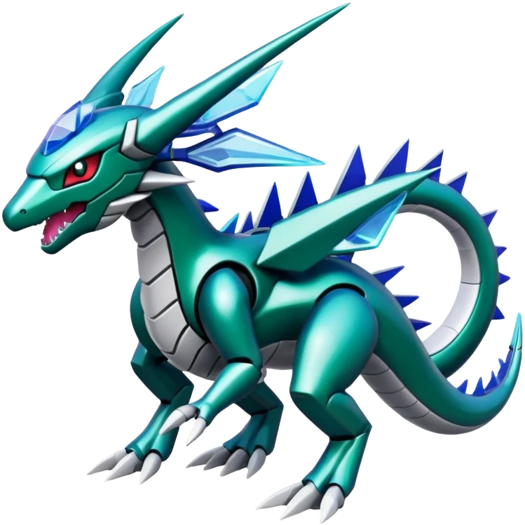 Futuristic Dialga-Palkia-Rayquaza-fusion emoji