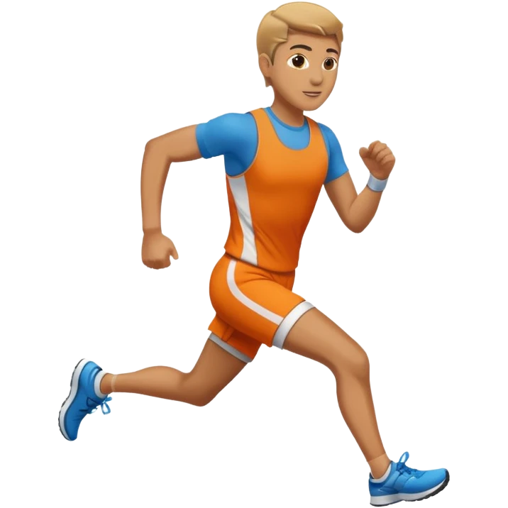Treino de corrida emoji