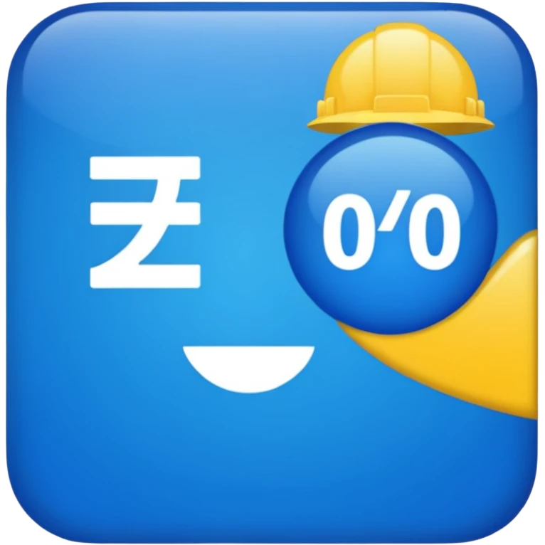 Text saying '確認済', business-like style, blue color, bold, high visibility. emoji