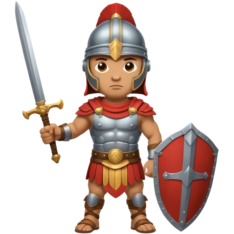 an animal Roman Gladiator emoji