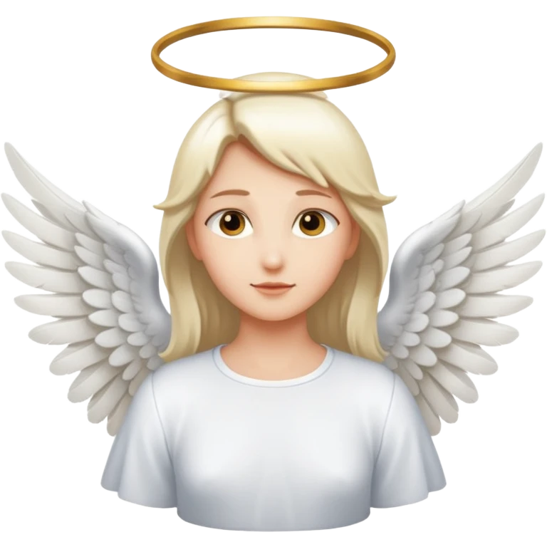 white angel emoji