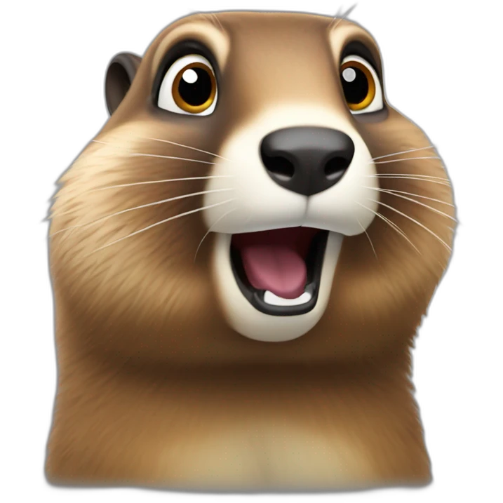 shocked marmot emoji