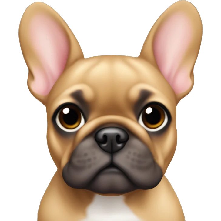 Fawn frenchie emoji