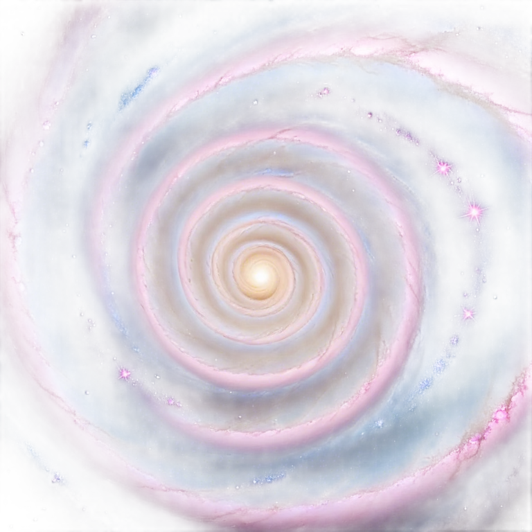  Cinematic Realistic Galaxy – A vast, sweeping view of a majestic spiral galaxy, with glowing arms of stars, dust, and gas stretching into infinity. Vibrant hues of pink, blue, and gold swirl together, capturing the grand scale and breathtaking beauty of the universe. emoji