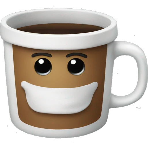 X-mas cup of coffee emoji