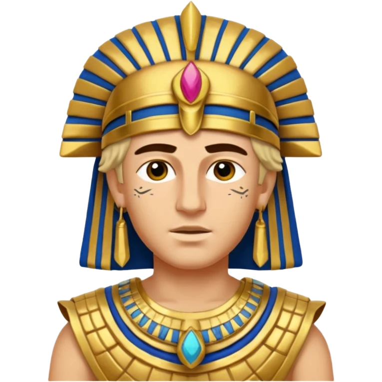 Farao egypt Alexander the Great emoji