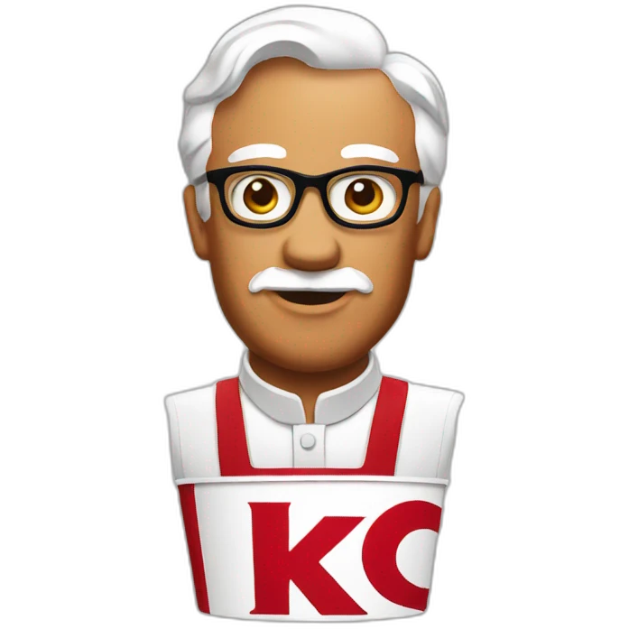 KFC logo emoji