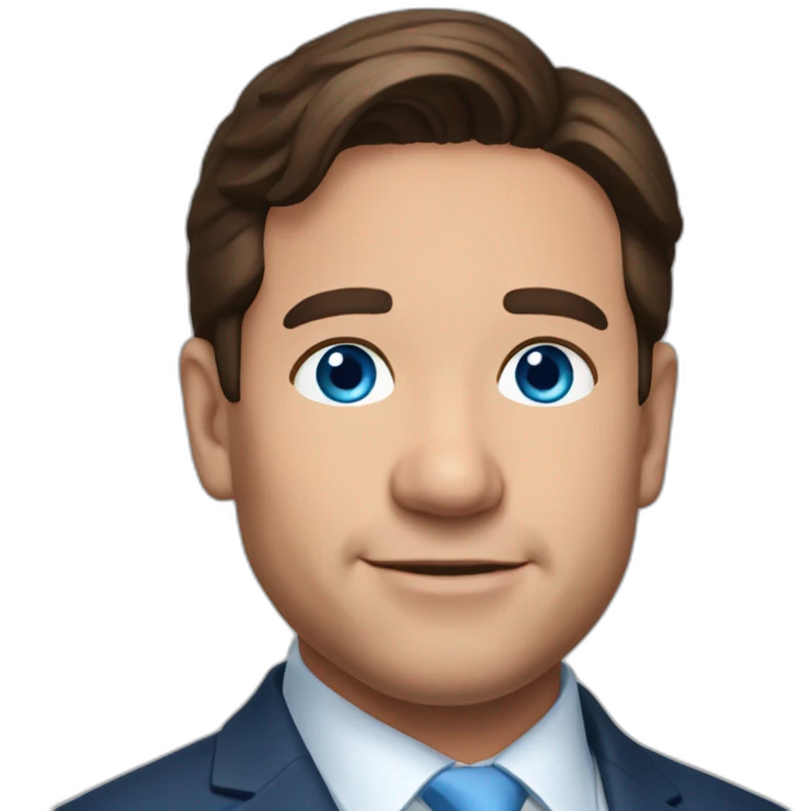 Ron deSantis, blue eyes  emoji