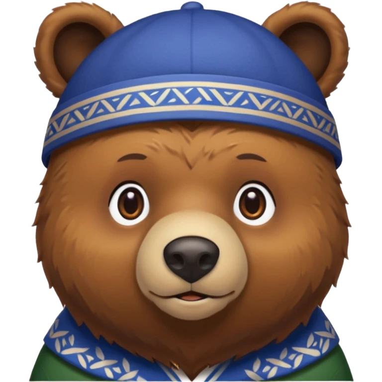 Jewish bear emoji