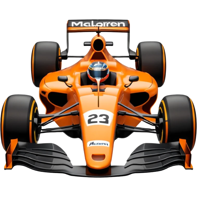 Formula one McLaren logo emoji