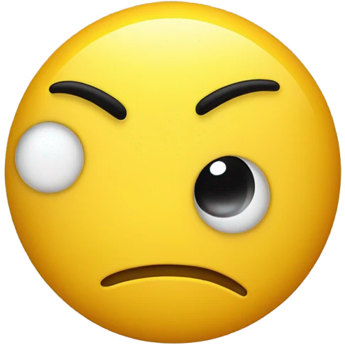 Emoji side eye emoji