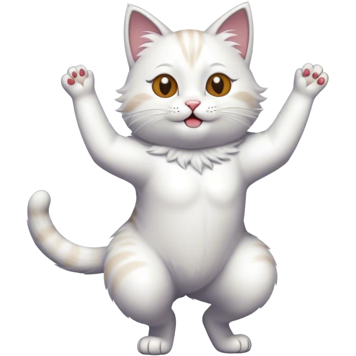 Cat dancing  emoji