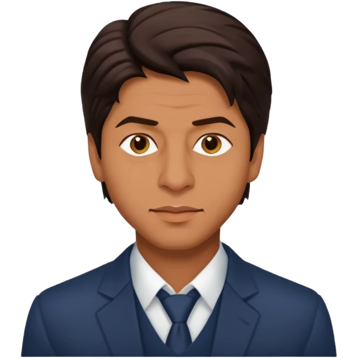Looks like shahrukh khan emoji