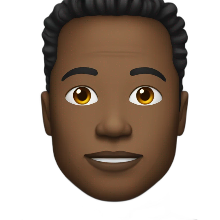 black elon musk emoji