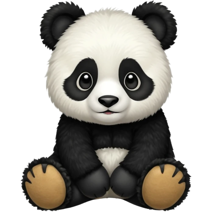 panda wearing uggs emoji