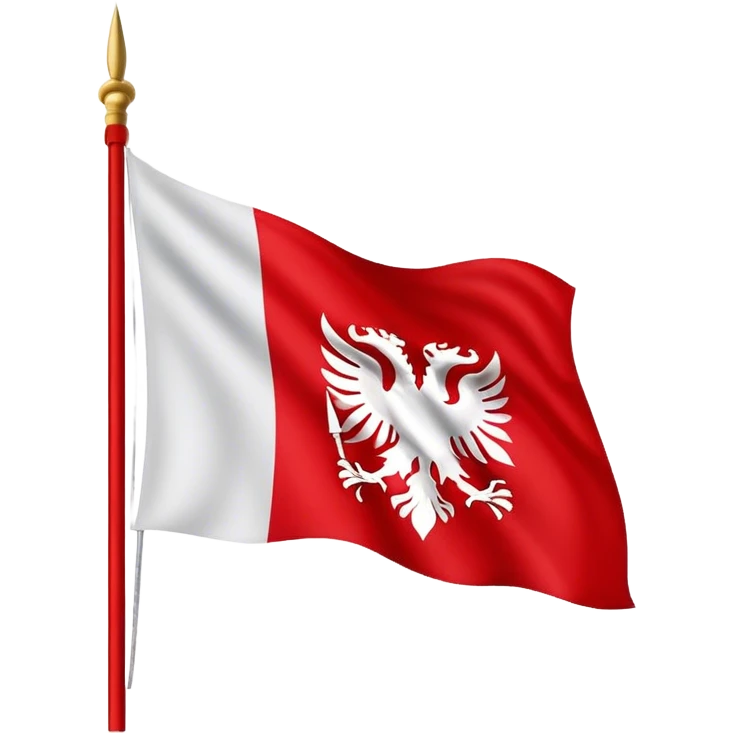 The  Albanian flag emoji