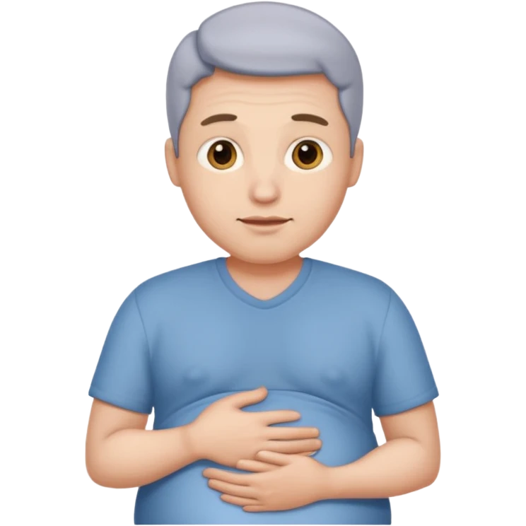 one man is pregnant. one man is not. emoji