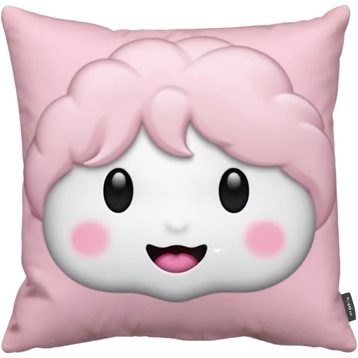 Light pink pillow emoji