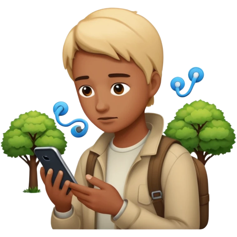 🌿 वास्तविकजीवने लीनः, आभासीजगत्त्यनाधरः। 📵
 emoji