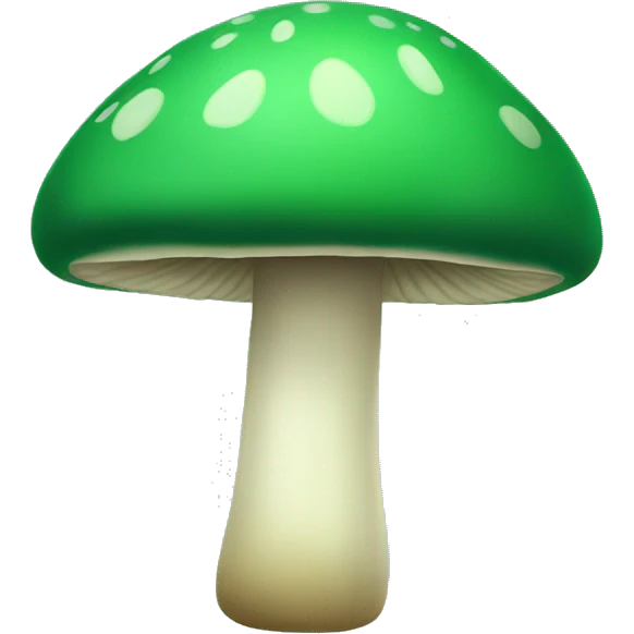 green mushroom emoji