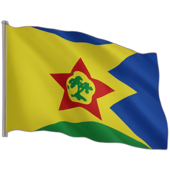 Flag of Kabylie emoji