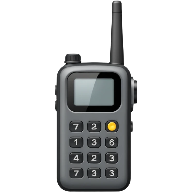 Walkie Talkie  emoji